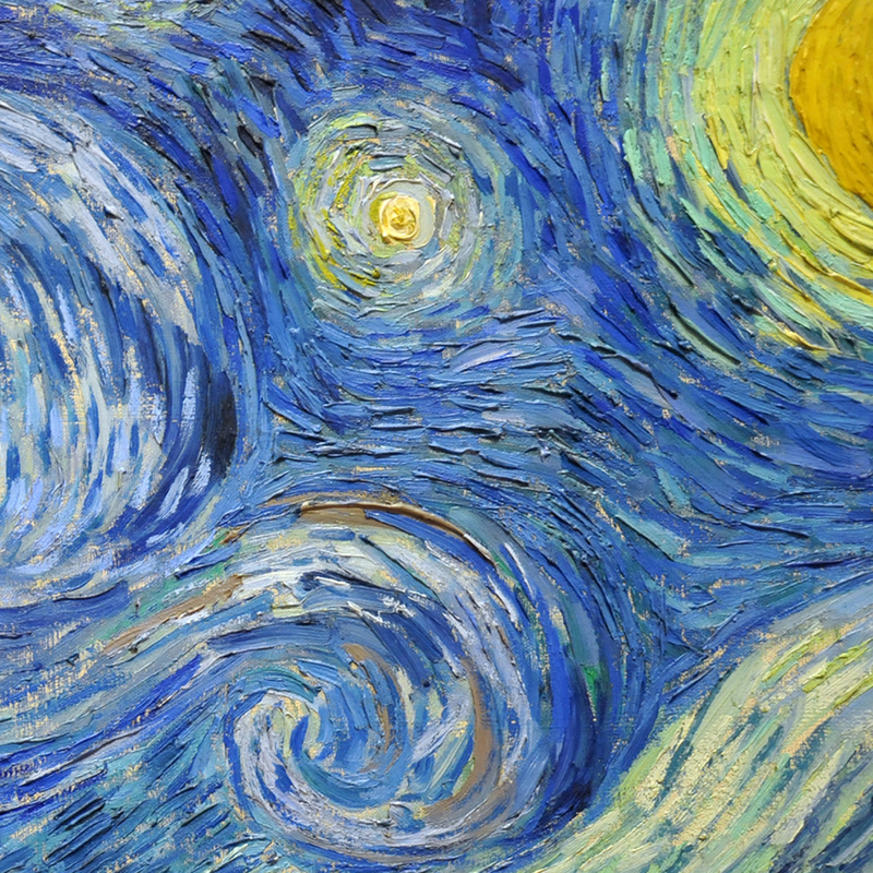 Starry Night (detail) - Lone Quixote